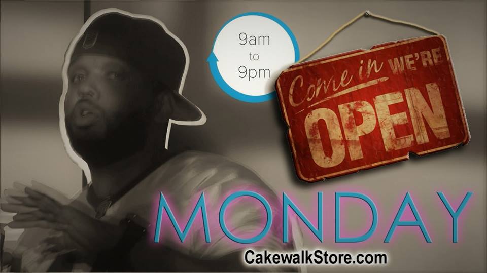 📢📢 MONDAY HOURS OF OPERATION 9am - 9pm