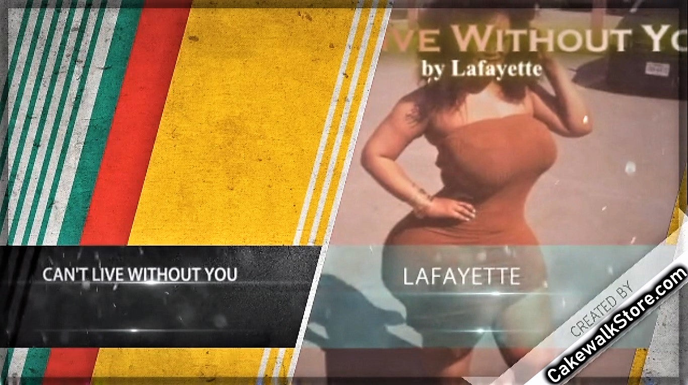 Can't Live Without You by Lafayette | CakewalkStore.com