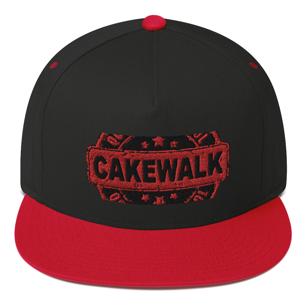 Snapback Hat blk/red