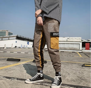 FASHION Men's Casual Hip Hop Harem Pants Trousers Cargo Joggers Streetwear  Pants