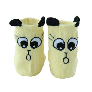 Baby Socks Newborn Cotton Boy Girl Cute Cartoon Toddler Anti-slip Infant Socks Drop shipping