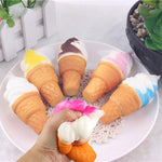 10cm Ice Cream toy Simulation Cake Slow Rising Cellphone Straps Bread Toys Phone Chain Strap Kitchen toys for children