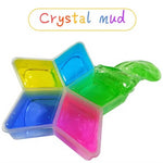 Plasticine 5 Pcs/lot Colorful Clay Slime DIY Non-toxic Crystal Mud Play Transparent Magic Plasticine Kid Toys drop shipping
