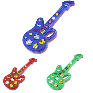 Children Toys Electronic Guitar Toy Nursery Rhyme Music Children Baby Kids Gift Baby Early Educational Plastic Toy High Quality