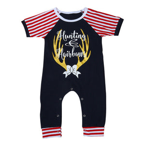 New 2017 Cute Striped Printed Baby Infant Boys Girls Rompers Jumpsuit Summer Striped Kids Rompers Playsuit Outfit Clothes