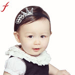 Princess  Girl Head Accessories Kids Cute Hairband  Elastic Crown Silver Black Headwear #LSN