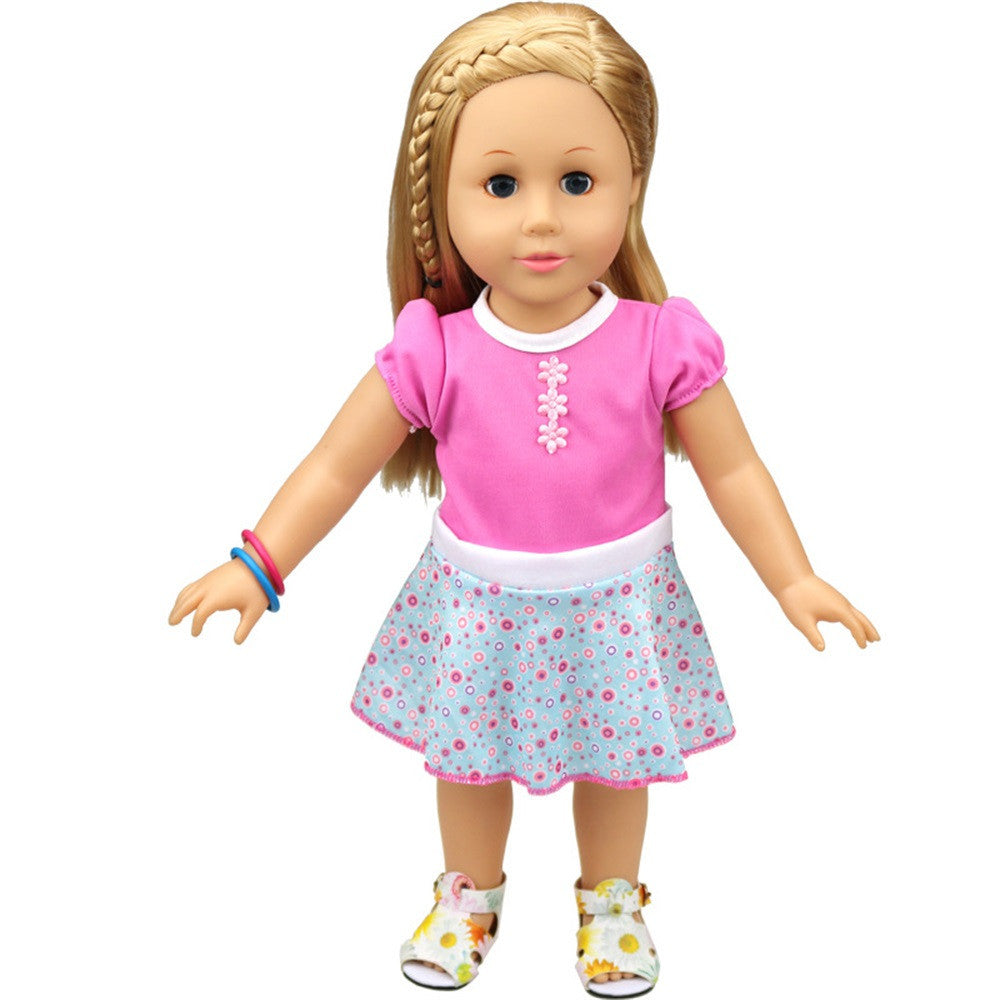 Doll Clothes Dress Accessories For 18 inch Our Generation American Girl Doll