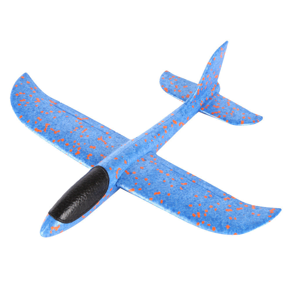 Foam Throwing Glider Airplane Inertia Aircraft Toy Hand Launch Airplane Model