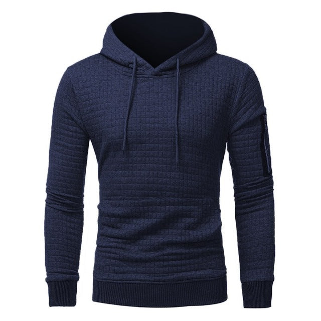 2018 Men Winter Autumn Brand Hooded Hoodie Plus Size Long Sleeve Solid Sweatshirt Pullover Tracksuit Coat Outwear Sportswear 3XL